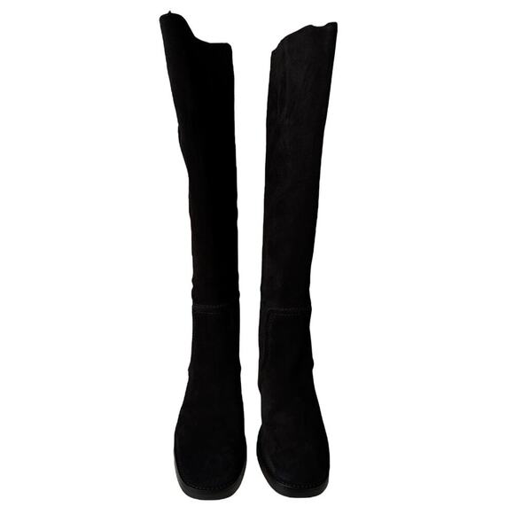 Michael Kors NEW Hayden Suede Knee High Black Boots Size 10 - Picture 3 of 7